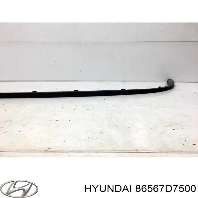 Comprar 86567D7500 Hyundai/Kia Alerón paragolpes delantero