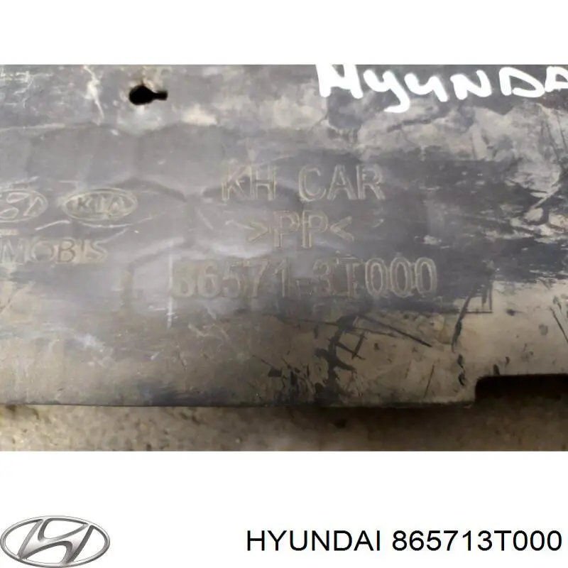 865713T000 Hyundai/Kia alerón delantero