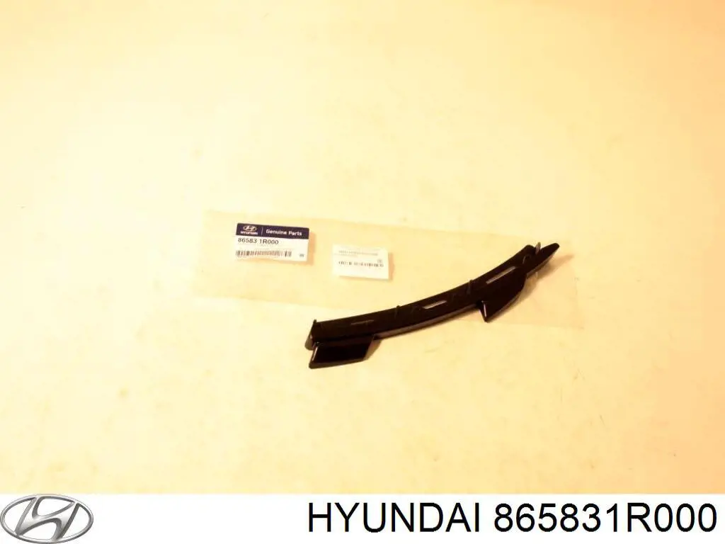 865831R000 Hyundai/Kia soporte de parachoques delantero izquierdo