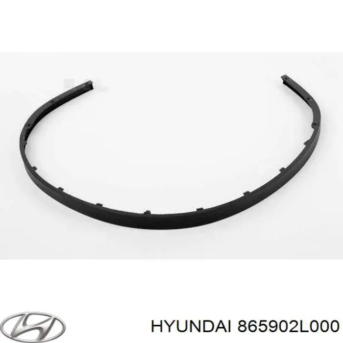 Comprar 865902L000 Hyundai/Kia Alerón parachoques delantero