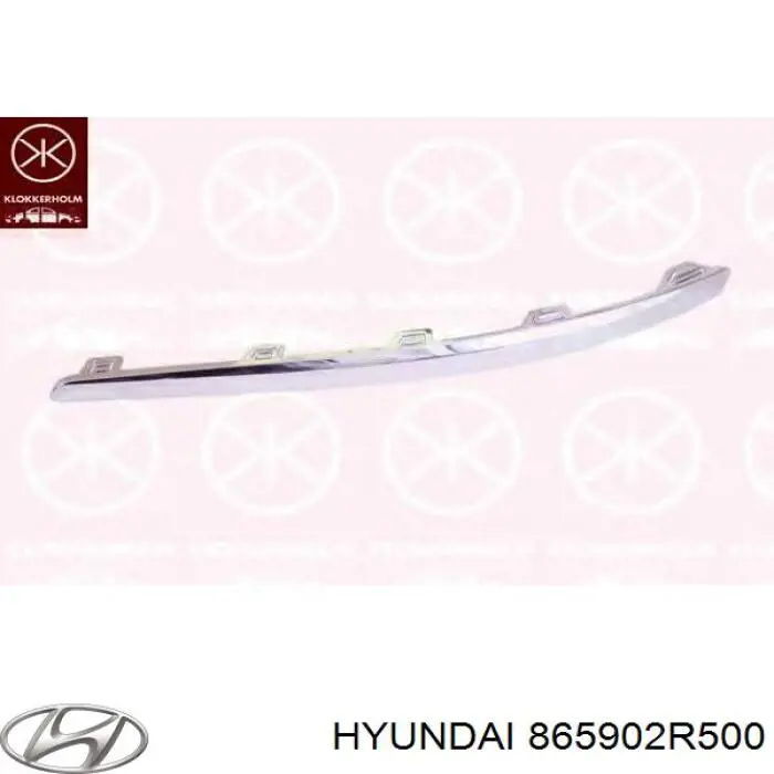 Moldura de parachoques delantero Hyundai/Kia 865902R500 precio, desde 92,22 EUR