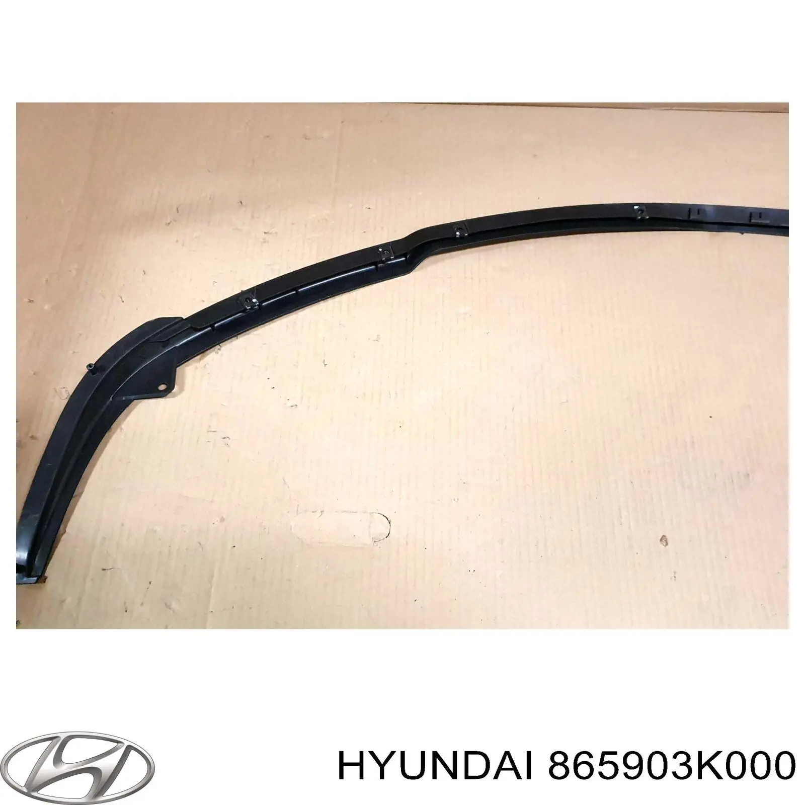 Comprar 865903K000 Hyundai/Kia Alerón parachoques delantero