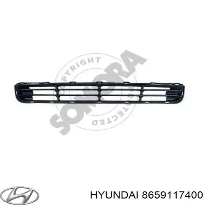 8659117400 Hyundai/Kia alerón delantero