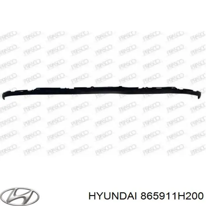 865911H200 Hyundai/Kia alerón parachoques delantero