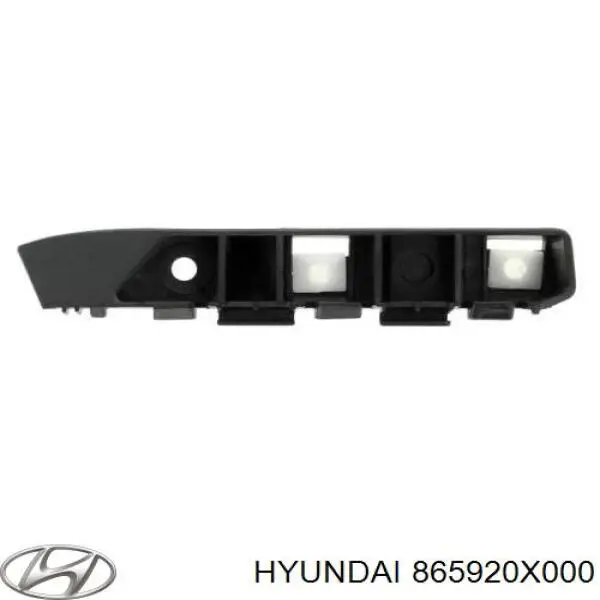 865920X000 Hyundai/Kia soporte de parachoques delantero exterior derecho