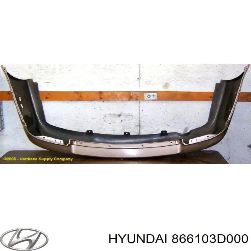 866103D000 Hyundai/Kia parachoques trasero