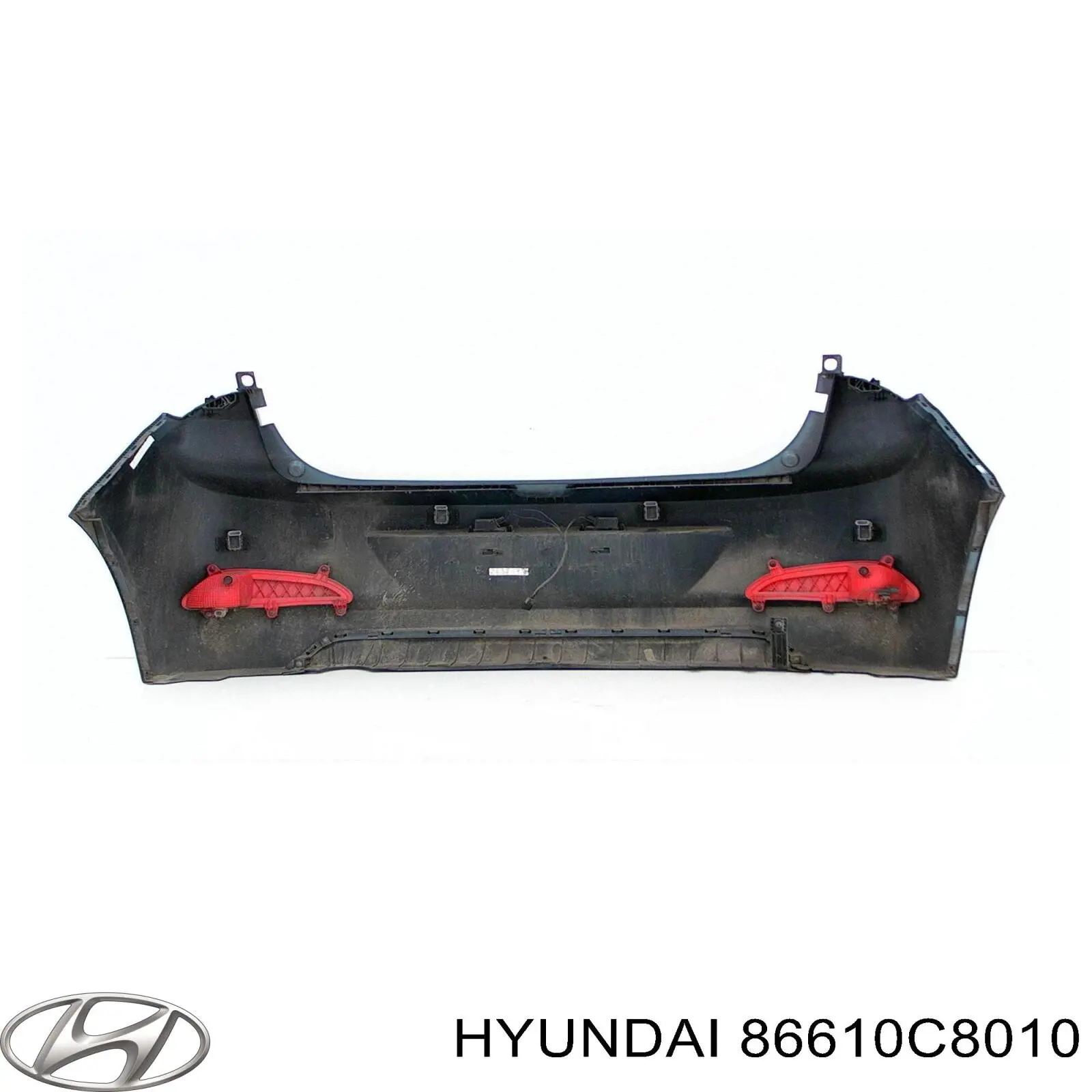 86610C8010 Hyundai/Kia Defensa trasero