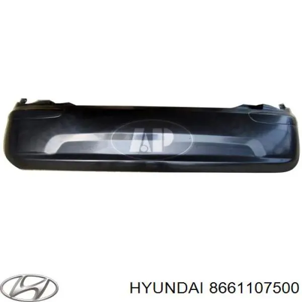 Parachoques trasero 8661107500 Hyundai/Kia