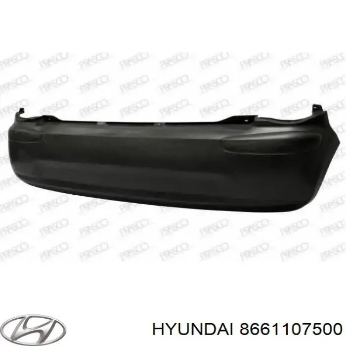 8661107500 Hyundai/Kia parachoques trasero