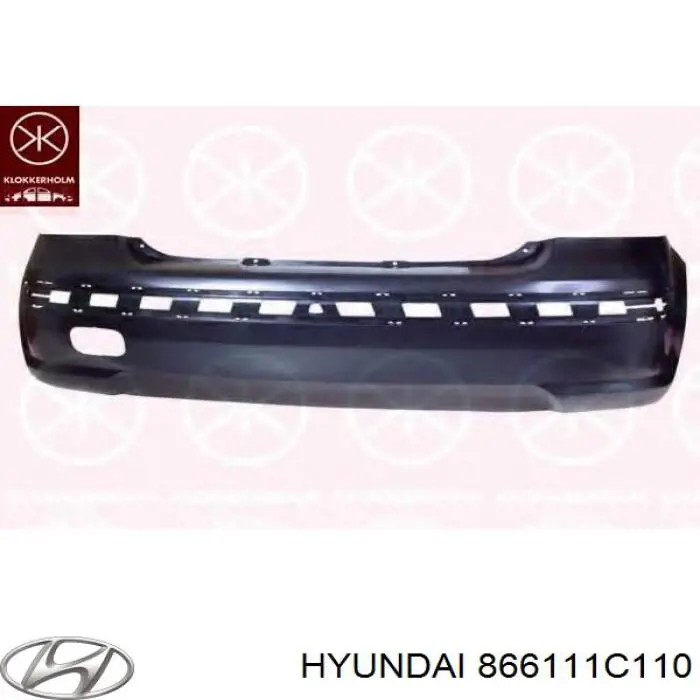 865101C100 Hyundai/Kia parachoques trasero