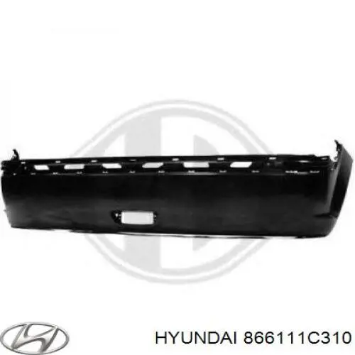 Paragolpes Hyundai/Kia 866111C310 precio, desde 106,28 EUR