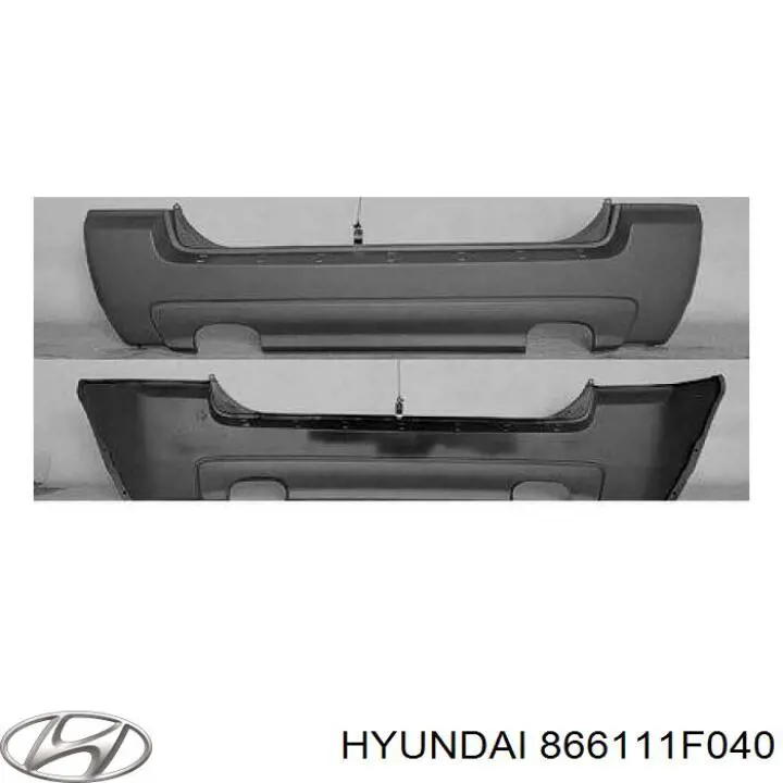 Paragolpes Hyundai/Kia 866111F040 precio, desde 390,66 EUR