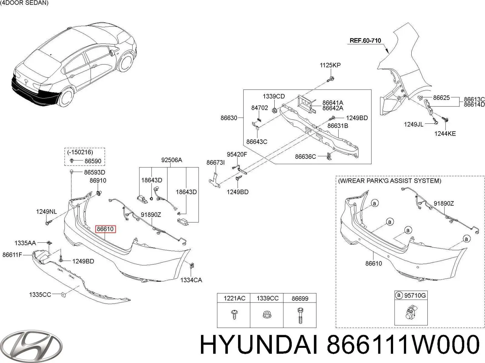 Paragolpes KIA Rio II hatchback (JB) (2005 - 2011) precio, desde 200,73 EUR