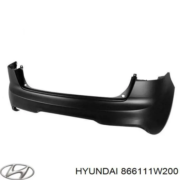 Paragolpes Hyundai/Kia 866111W200 precio, desde 251,67 EUR
