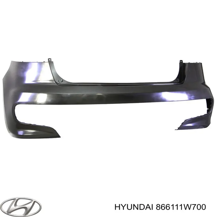 866111W700 Hyundai/Kia Defensa trasero