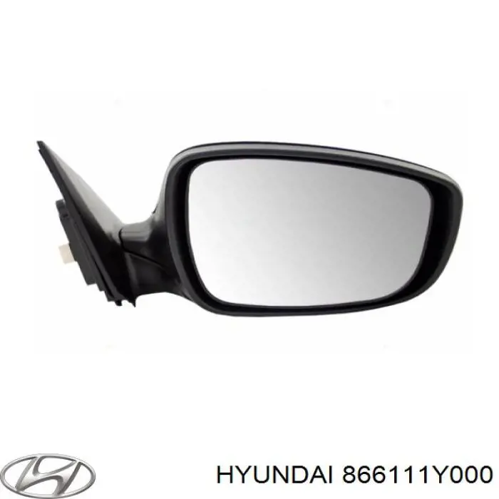 Parachoques trasero 866111Y000 Hyundai/Kia