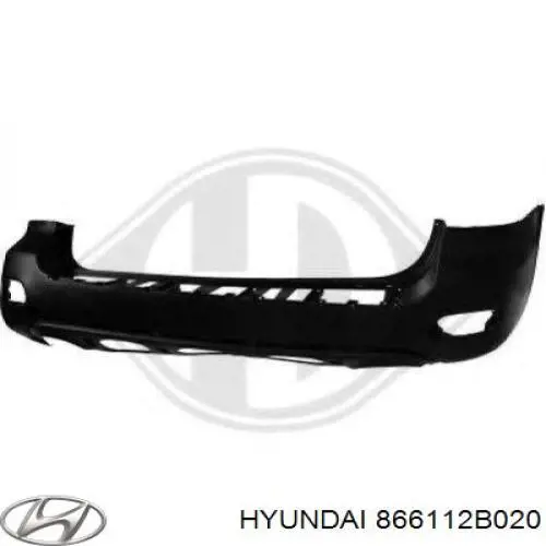 Paragolpes Hyundai/Kia 866112B020 precio, desde 112,36 EUR