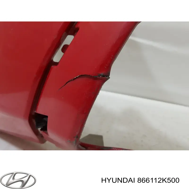 Parachoques trasero 866112K500 Hyundai/Kia