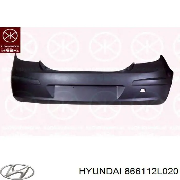 866112L020 Hyundai/Kia parachoques trasero