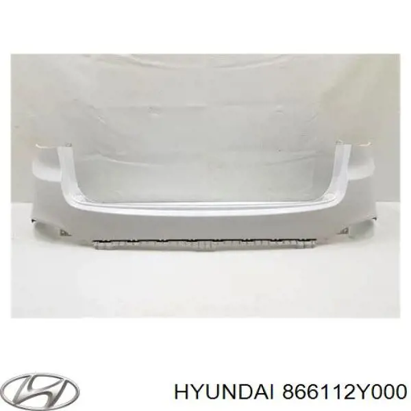 Parachoques trasero 866112Y000 Hyundai/Kia