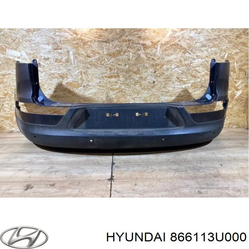 Paragolpes trasero Hyundai/Kia 866113W000