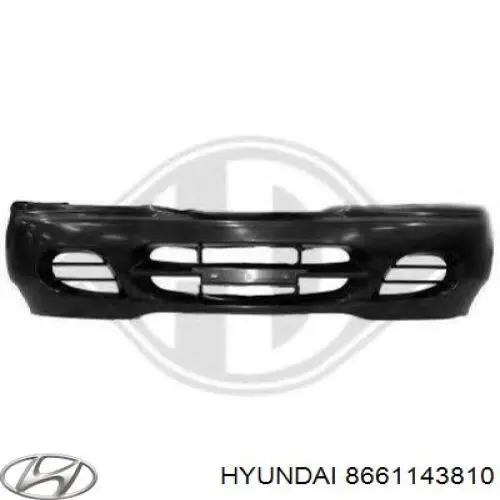 Parachoques delantero Hyundai/Kia 8661143810 precio, desde 37,90 EUR