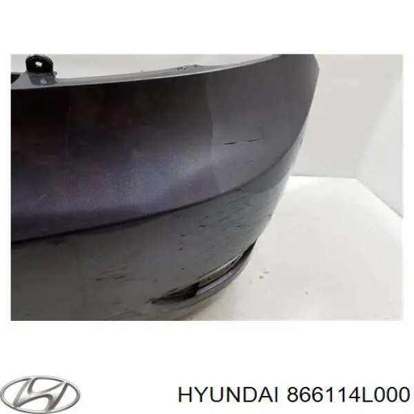 Paragolpes trasero Hyundai SOLARIS SBR11