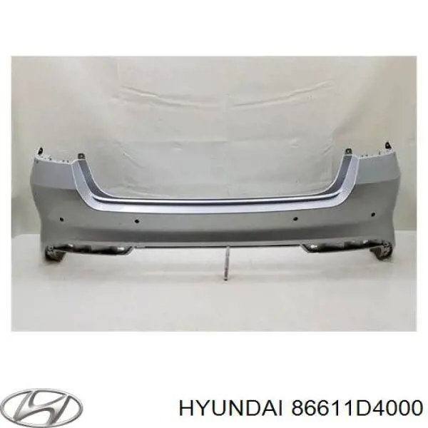 86611D4000 Hyundai/Kia parachoques trasero