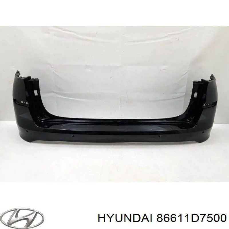 86611D7500 Hyundai/Kia Defensa trasero