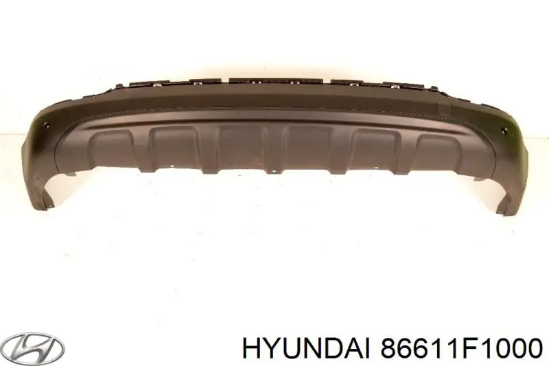 Parachoques trasero, parte superior 86611F1000 Hyundai/Kia