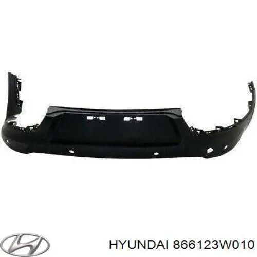 866123W010 Hyundai/Kia parachoques trasero