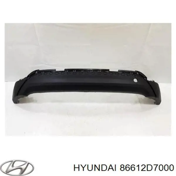 Comprar 86612D7000 Hyundai/Kia Parachoques trasero, parte inferior