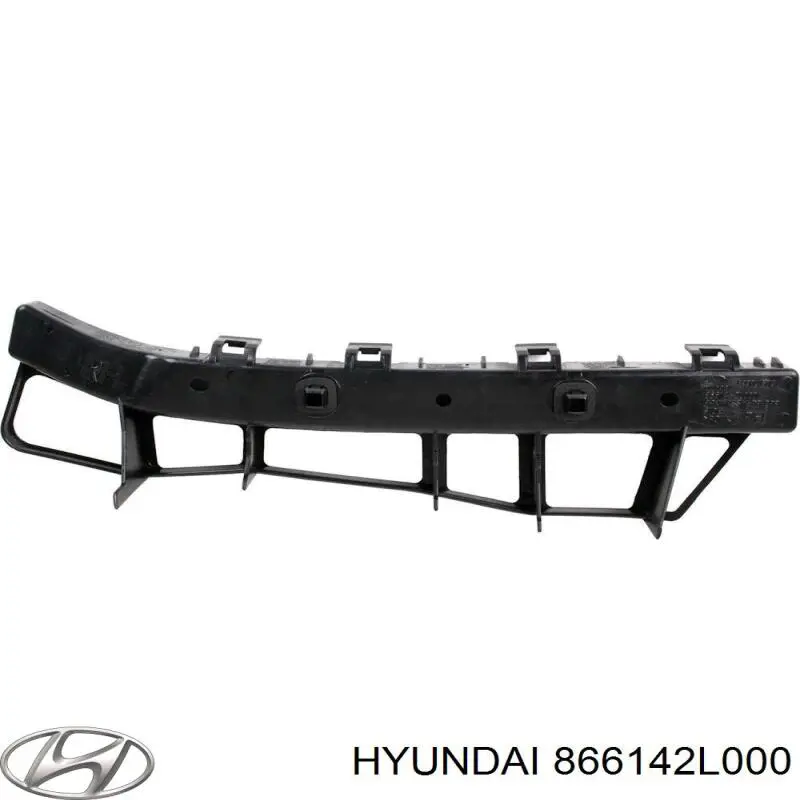 866142L000 Hyundai/Kia soporte de parachoques trasero exterior derecho