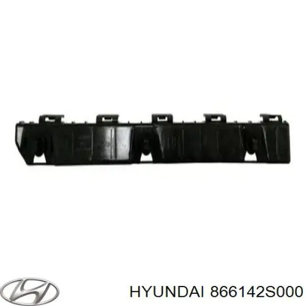 866142S000 Hyundai/Kia soporte de parachoques trasero derecho
