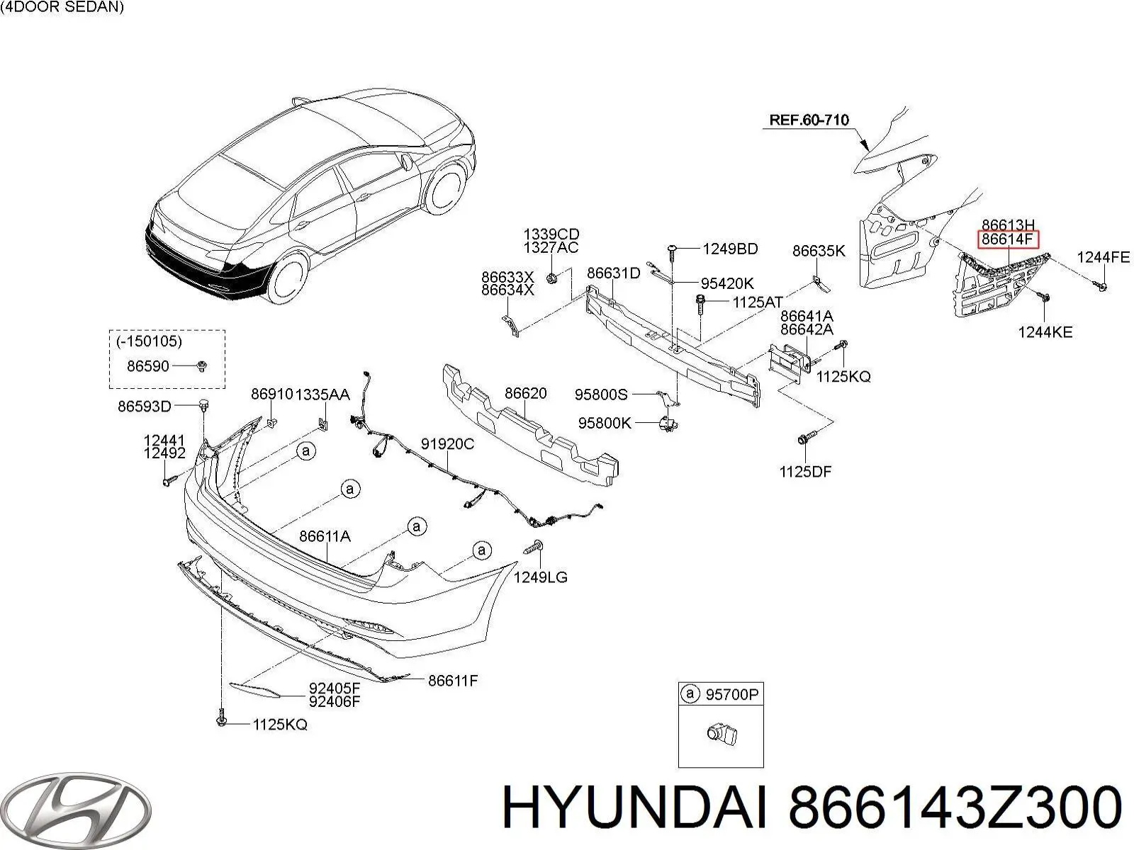 866143Z300 Hyundai/Kia