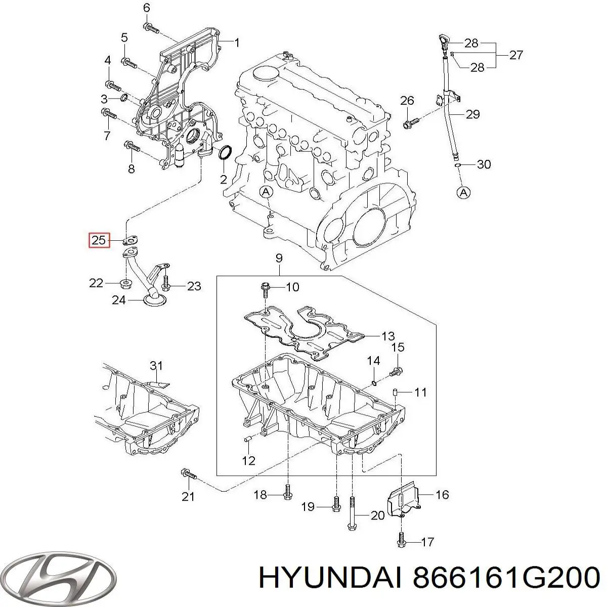 Soporte del parachoques trasero derecho Hyundai/Kia 866161G200 precio, desde 9,38 EUR