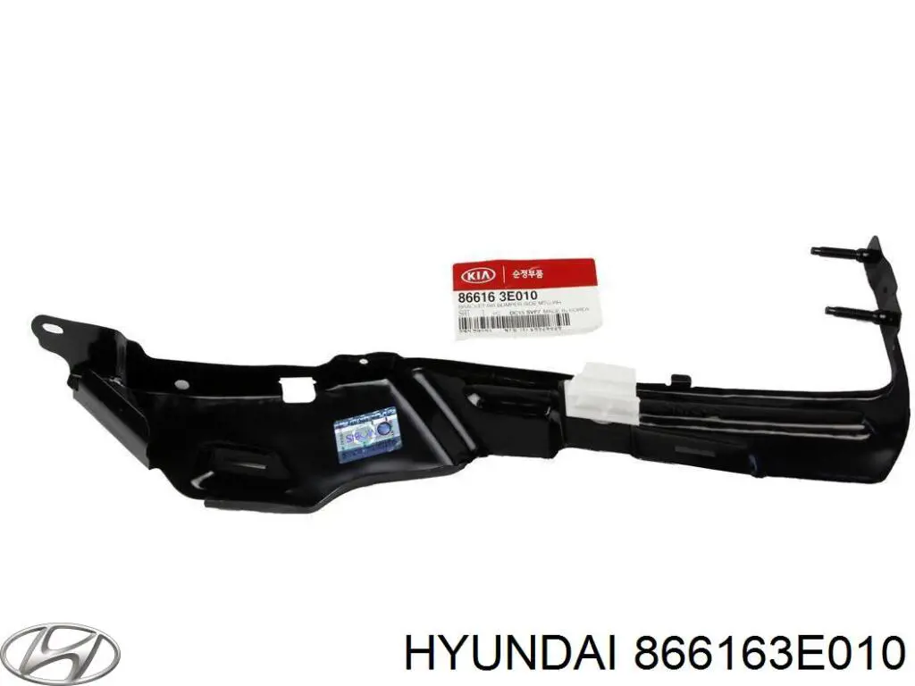 866163E010 Hyundai/Kia Soporte del paragolpes trasero derecho