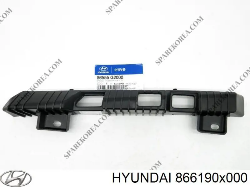 Comprar 866190X000 Hyundai/Kia Soporte del parachoques trasero derecho