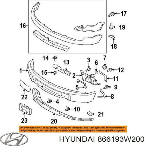 866193W200 Hyundai/Kia