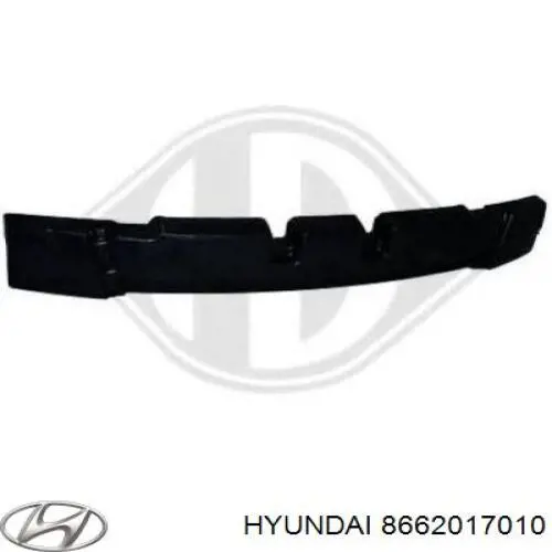 8662017010 Hyundai/Kia absorbente parachoques trasero