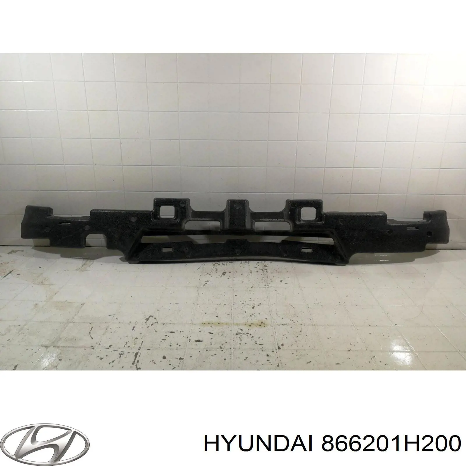 866201H200 Hyundai/Kia absorbente parachoques trasero