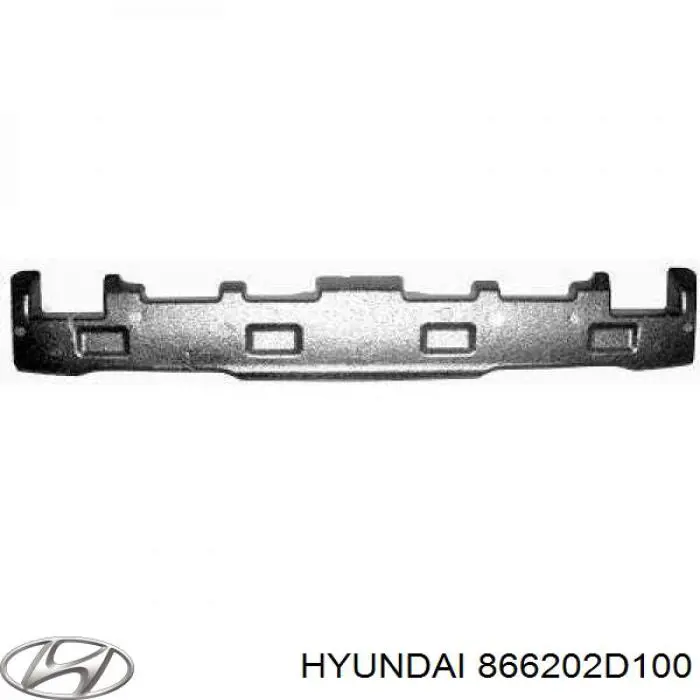 866202D100 Hyundai/Kia absorbente parachoques trasero