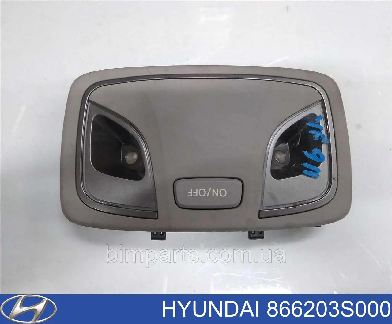 866203S000 Hyundai/Kia absorbente parachoques trasero