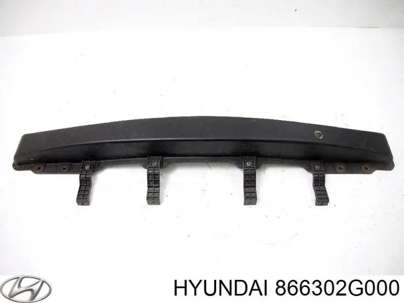 866302G000 Hyundai/Kia refuerzo paragolpes trasero