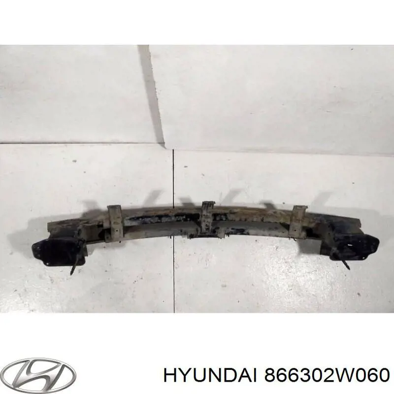 866302W060 Hyundai/Kia Refuerzo de parachoques trasero