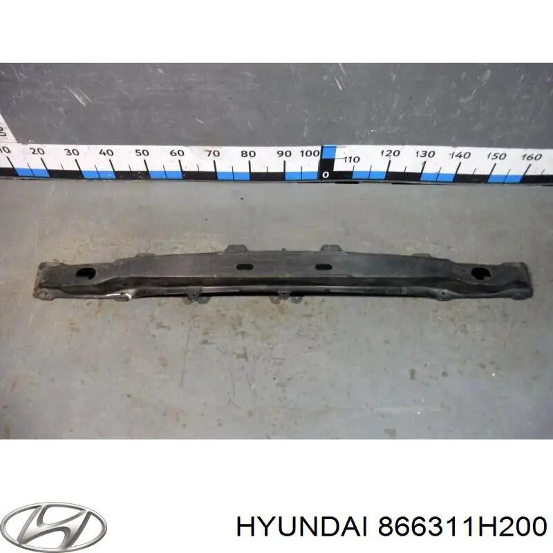 866311H200 Hyundai/Kia refuerzo paragolpes trasero