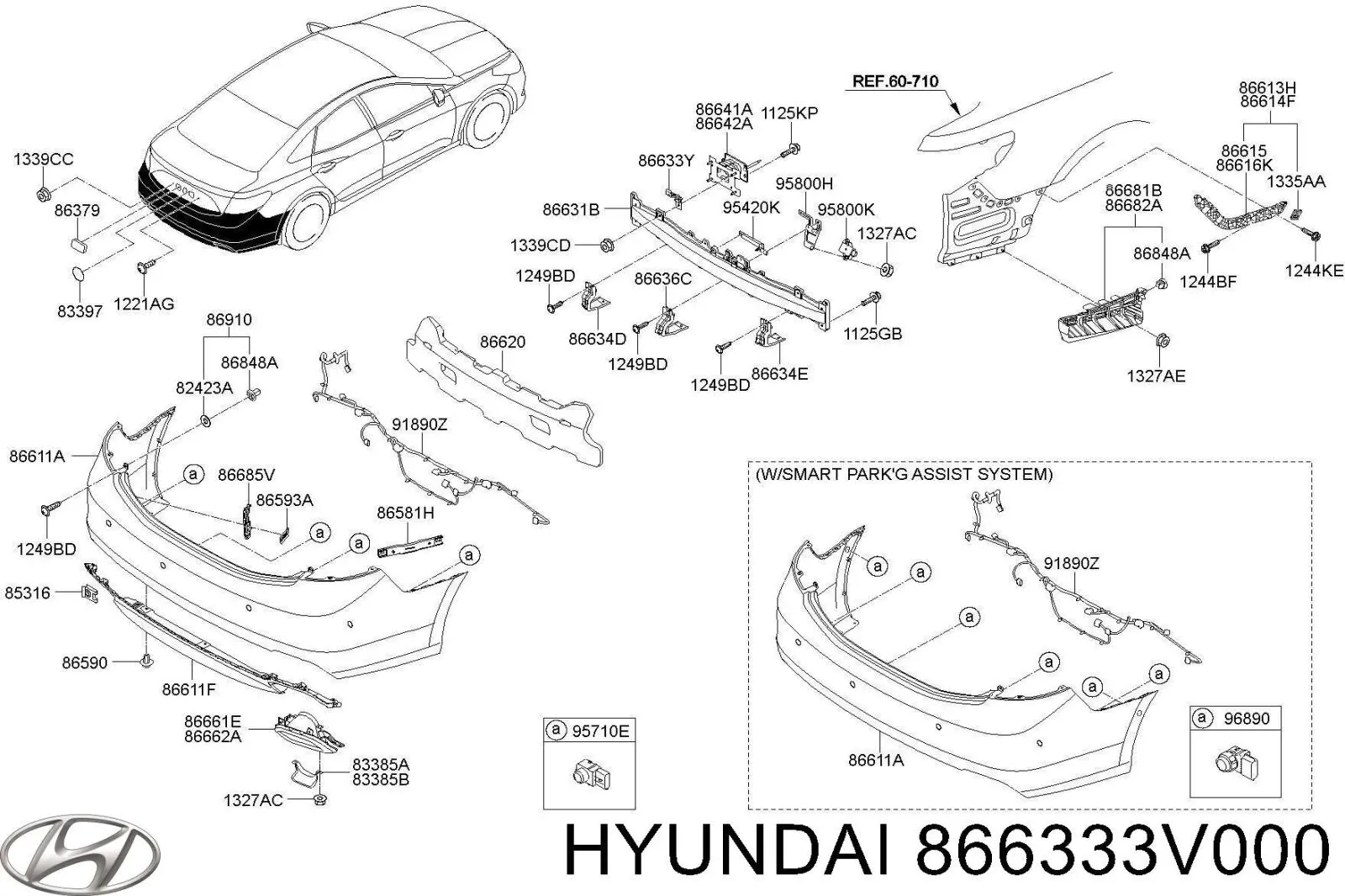 866333V000 Hyundai/Kia