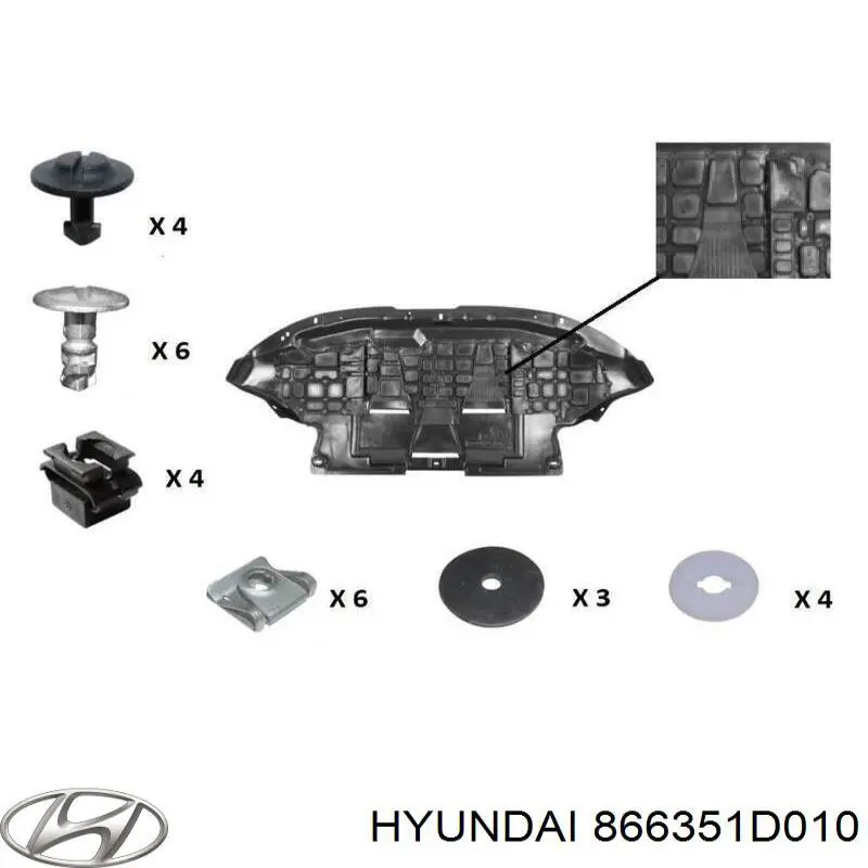 866351D010 Hyundai/Kia