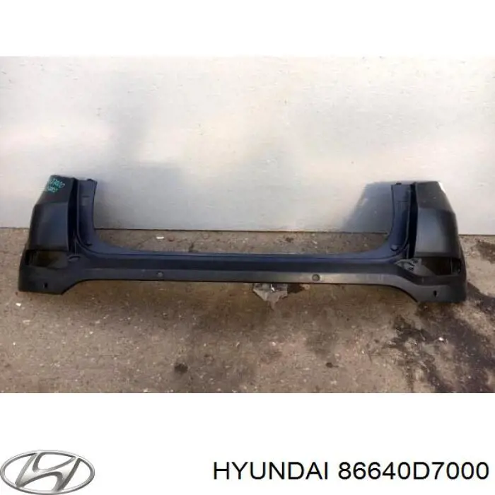 Paragolpes trasero Hyundai Tucson TL