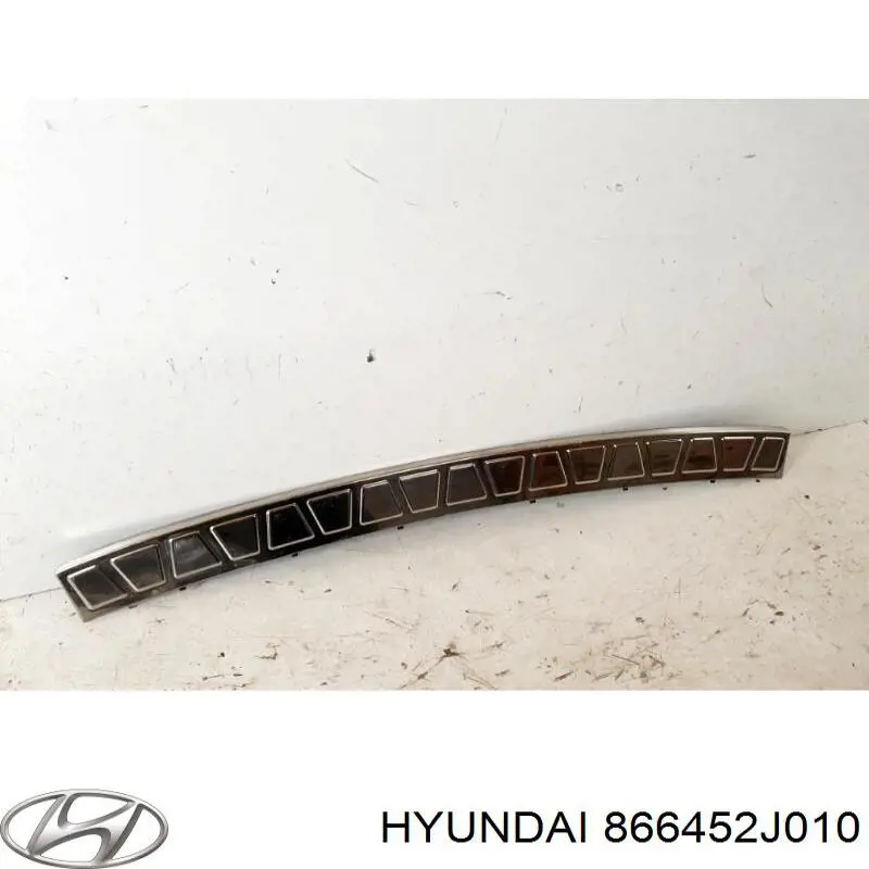 Comprar 866452J010 Hyundai/Kia Protector superior del parachoques trasero (estribo)